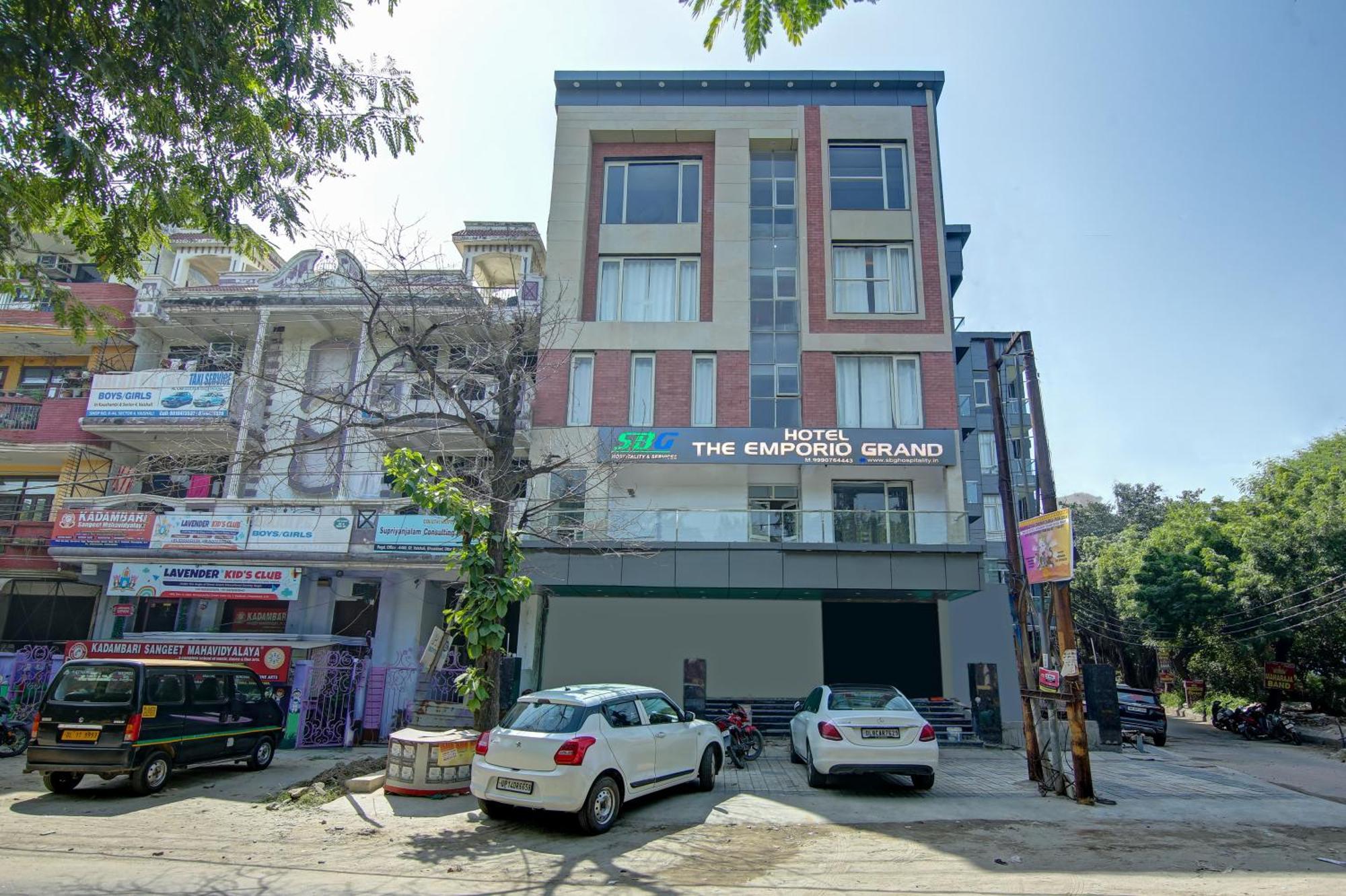 Hotel The Emporio Grand Near Vaishali Metro Station Ghaziabad Luaran gambar